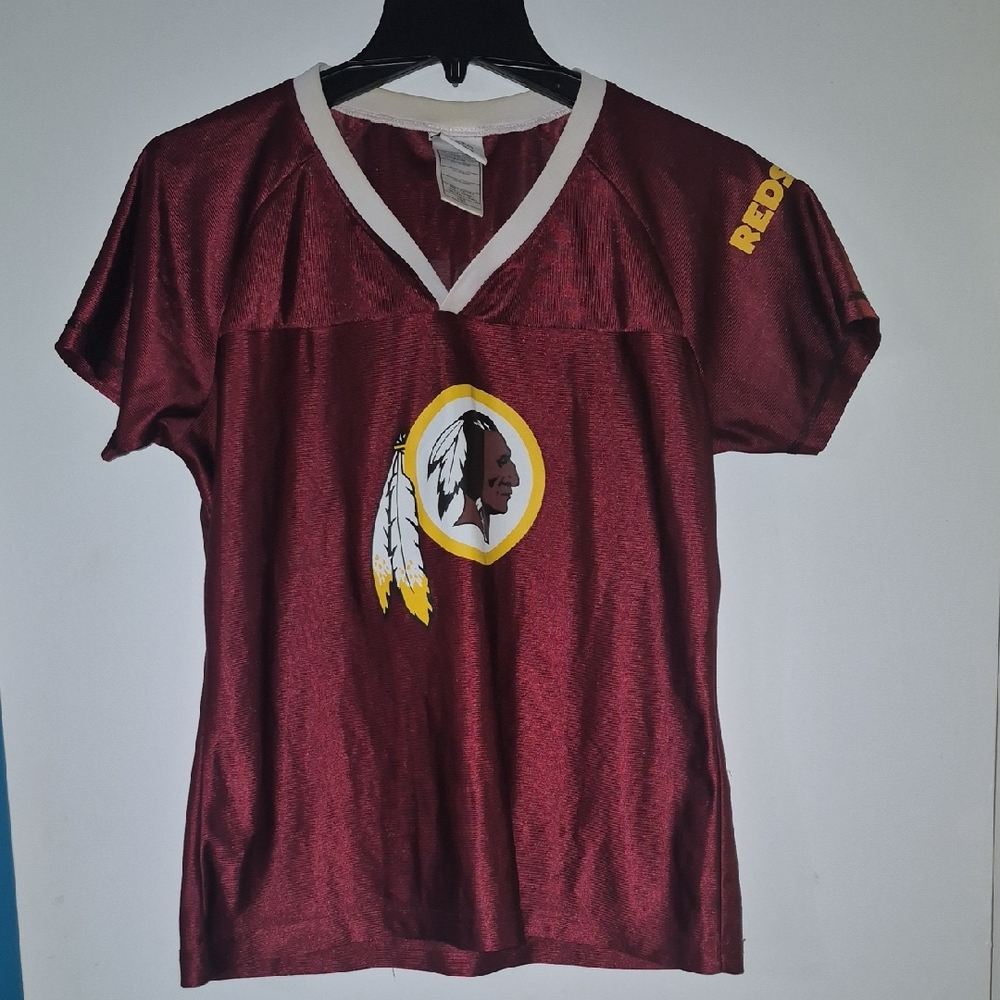 Redskins Ladies V-Neck Jersey #47 Cooley